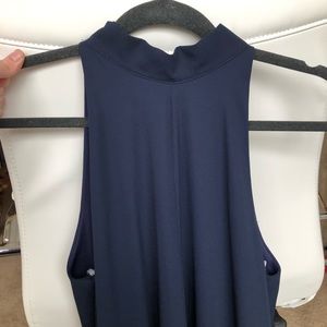 Altard State High Neck Crepe Dress